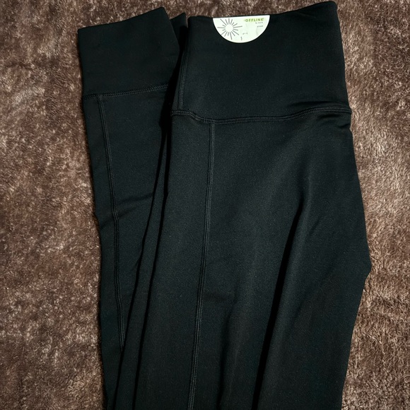 Black Offline Leggings with pockets - Picture 2 of 2